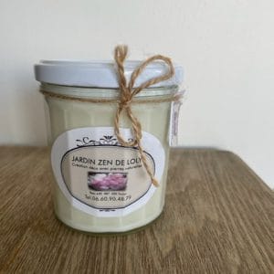bougie naturelle de 245g