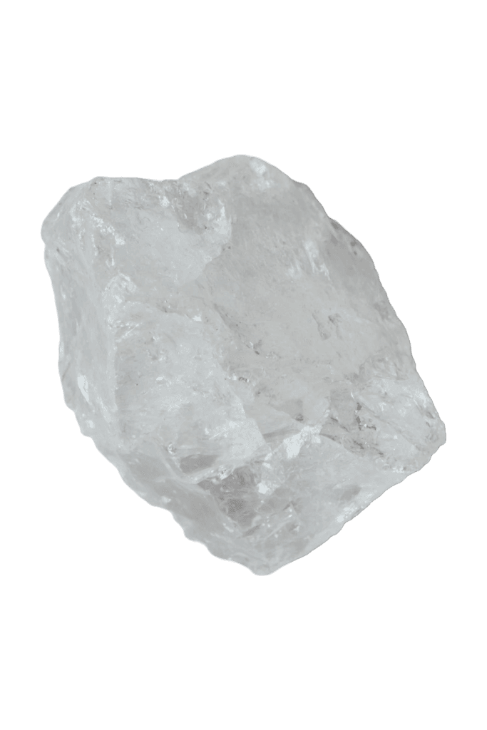 un seul cristal de roche