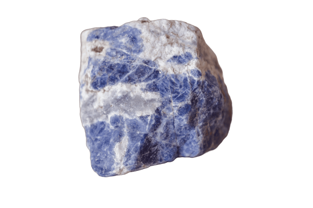 une seule pierre de sodalite