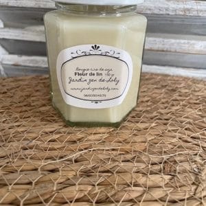 Bougie naturelle fragrance de Grasse 150 gr