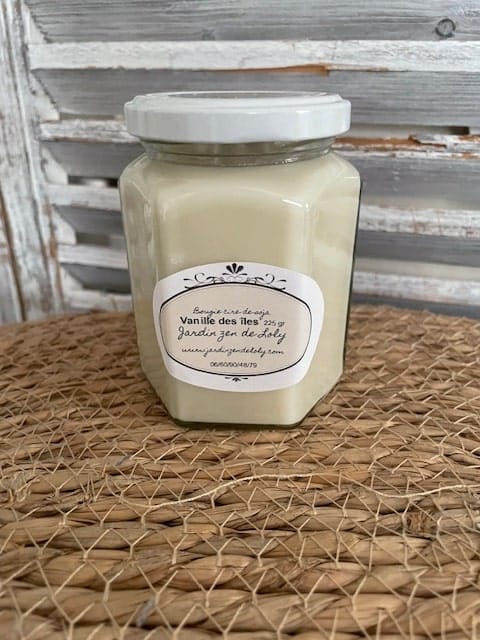 Bougie naturelle fragrance de Grasse 225gr