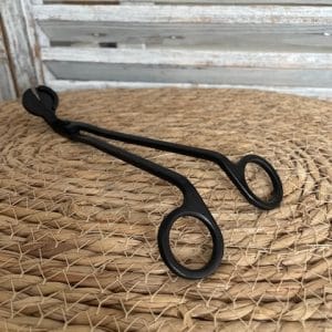 coupe mèche pour bougie noire